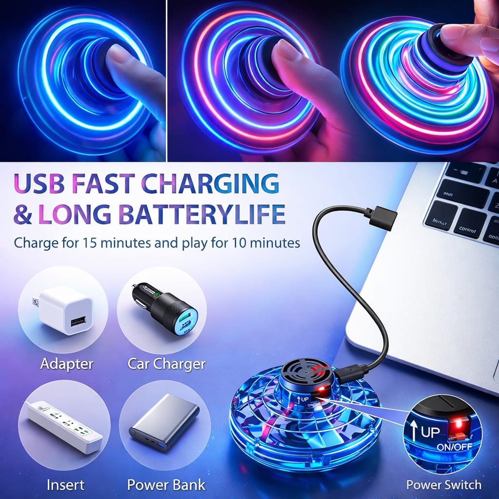 Magic 360° Flying Orb Spinner