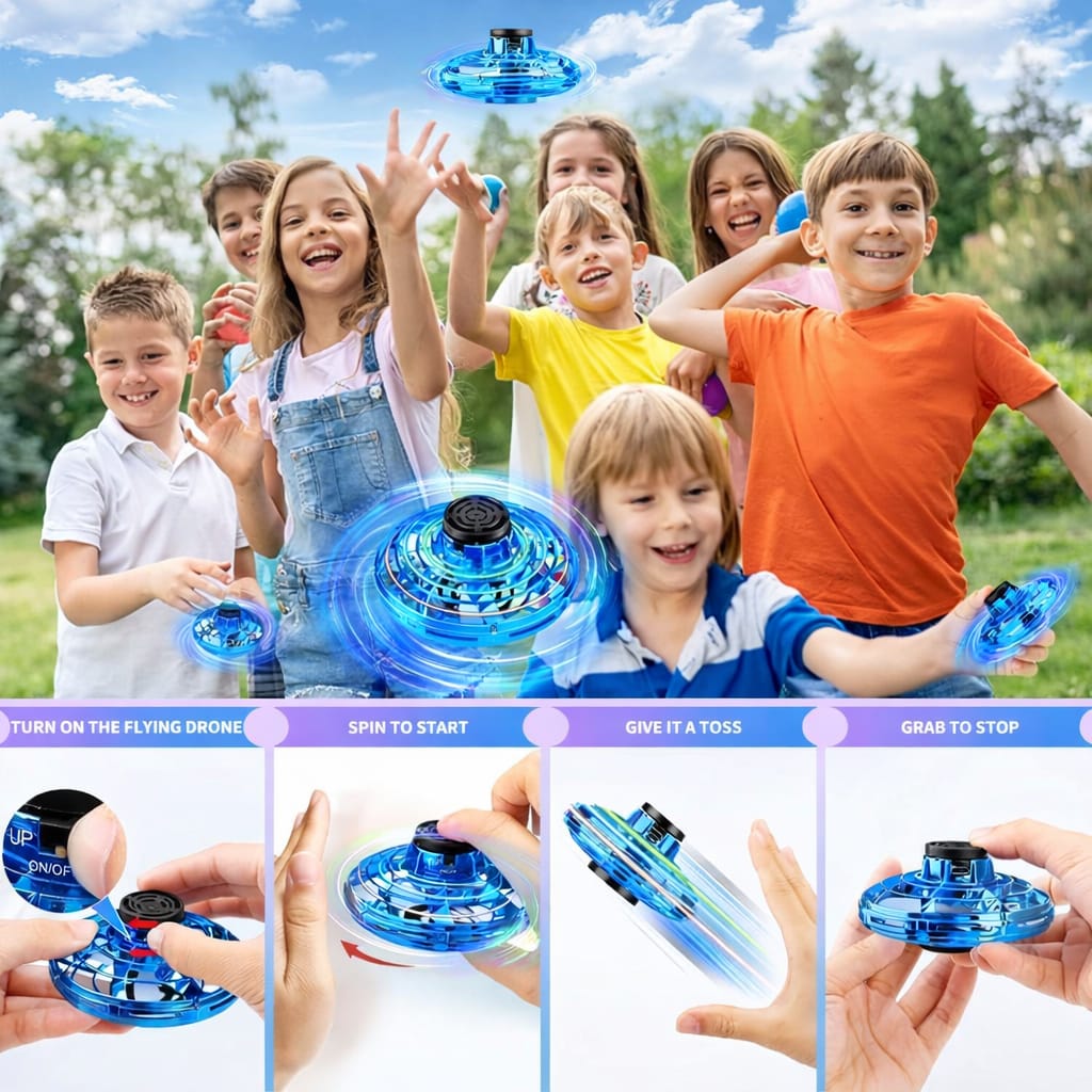 Magic 360° Flying Orb Spinner