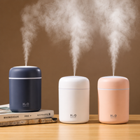 Humidifier with LED Light for Room, Office & Car(Grey)